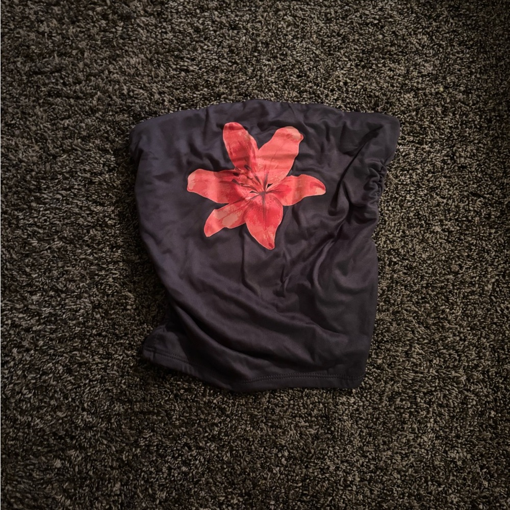 Flower Tube Top